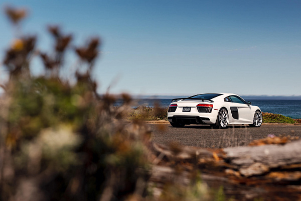 Фото дисков HRE P201 Сатиновый лак на Audi R8 (4S)