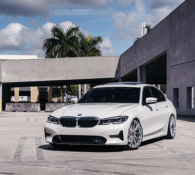 Фото дисков Vossen HF-4T на BMW 3/M3 (G2x/G80)