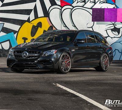 Фото дисков Vossen EVO-5R на Mercedes-Benz E-Class (W213, S213, C238)
