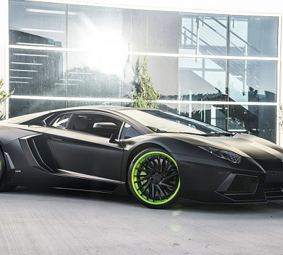 Фото дисков Savini SV64 на Lamborghini Aventador
