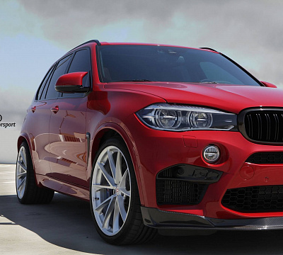Фото дисков HRE P204 на BMW 5/M5 (F10)