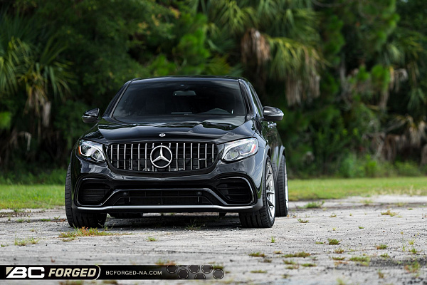 Фото дисков BC Forged HCA162 Глянцевый графит на del Mercedes GLC Coupe (C253)