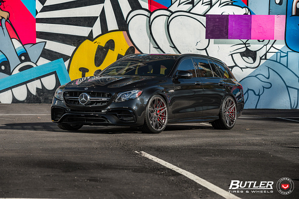 Фото дисков Vossen EVO-5R Глянцевый графит на Mercedes-Benz E-Class (W213, S213, C238)