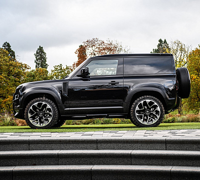 Фото дисков Kahn Type 60 RS2 на Land Rover Defender II