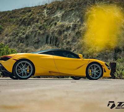 Фото дисков HRE P101 на McLaren 720S