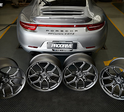 Фото дисков Brixton Forged CM5-R на Porsche 911 VII