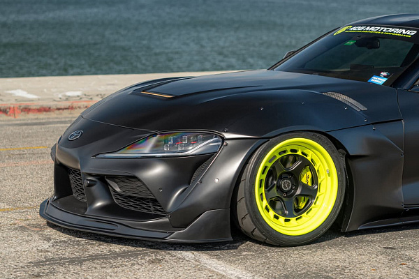 Фото дисков Brixton Forged TR05 AERO1 Другой цвет на Toyota Supra A90