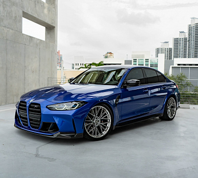 Фото дисков HRE FF28 на BMW 3/M3 (G2x/G80)
