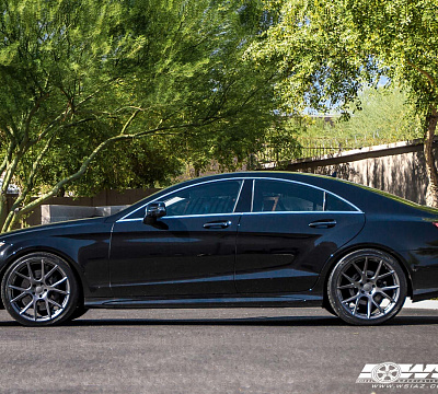 Фото дисков Vossen VFS-6 на Mercedes-Benz CLS (C218)