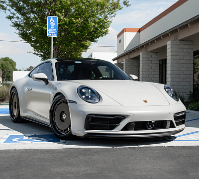 Фото дисков HRE 935 на Porsche 911 VIII