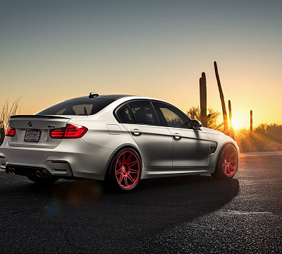 Фото дисков HRE 301M на BMW 3/M3 (F3x/F80)