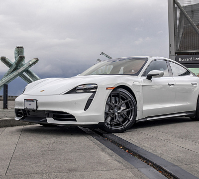 Фото дисков Vossen HF-5 на Porsche Taycan I