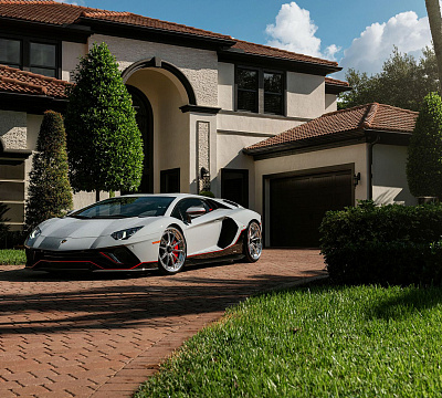 Фото дисков 1886 Wheels G010 на Lamborghini Aventador
