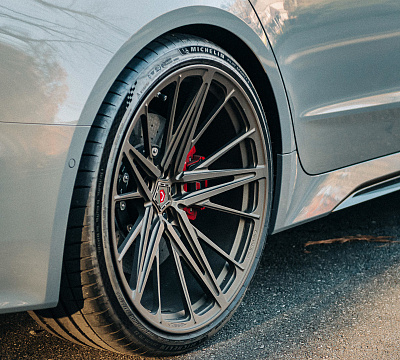 Фото дисков Vossen M-X6 на Audi A/RS 7 (4K)