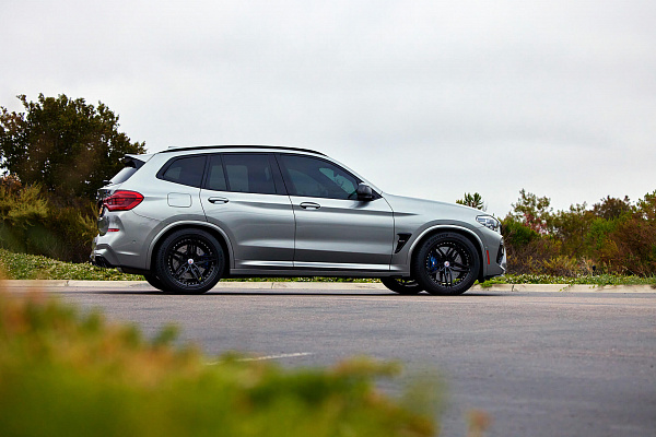 Фото дисков HRE S107SC Черный сатин на BMW X3/X3 M (G01/F97)
