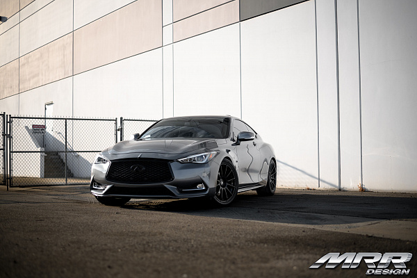Фото дисков MRR GF6 Черный глянец на Infiniti Q50