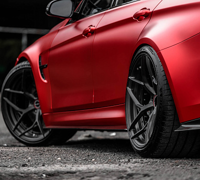 Фото дисков Brixton Forged PF5 на BMW 3/M3 (F3x/F80)