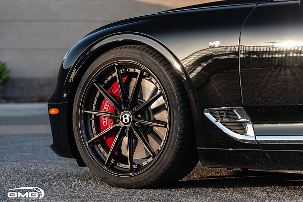 Фото дисков Brixton Forged R11-R Черный сатин на Bentley Continental GT III