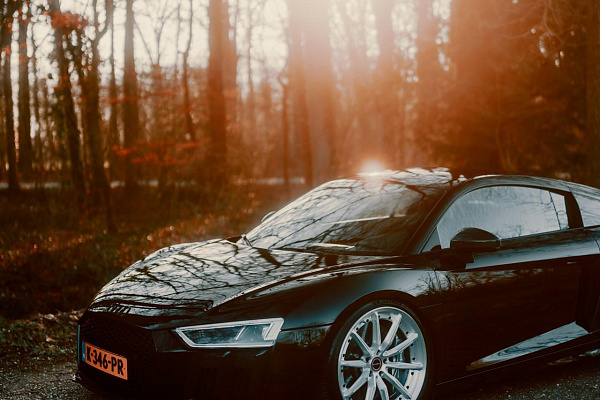 Фото дисков Brixton Forged R11-R Глянцевый лак на Audi R8 (4S)