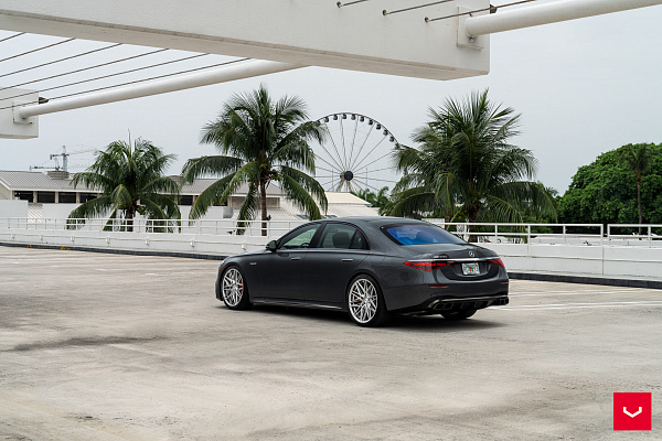 Фото дисков Vossen HF-7 Серебро на Mercedes-Benz S-Class (W223)