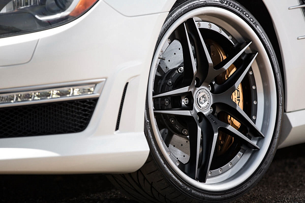 Фото дисков HRE S107 Черный сатин на Mercedes-Benz SL (R231)