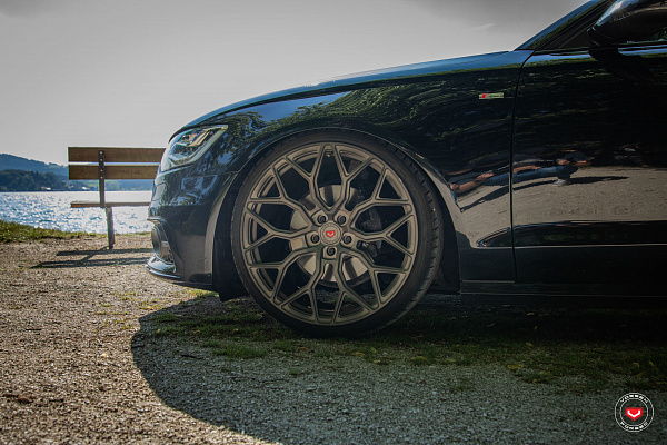Фото дисков Vossen S17-01 Сатиновый графит на Audi A/RS 6 (C7)