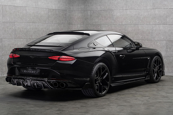 Фото дисков Mansory BY.5 Черный глянец на Bentley Continental GT IV