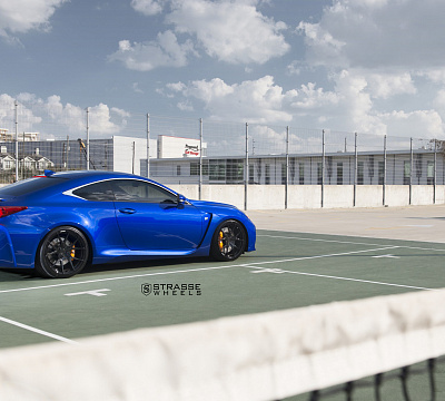 Фото дисков Strasse Wheels SM5R Deep Concave Monoblock на Lexus RC
