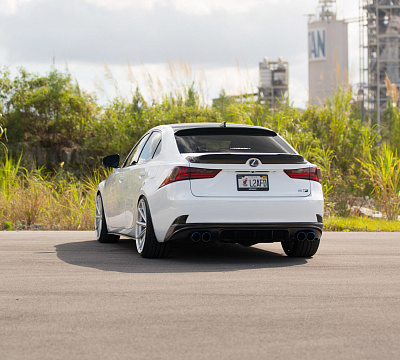 Фото дисков Vossen VFS-10 на Lexus IS II