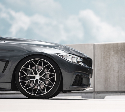Фото дисков Vossen HF-2 на BMW 4/M4 (F32/F82)