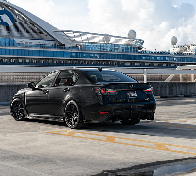 Фото дисков Vossen HF-7 на Lexus GS IV