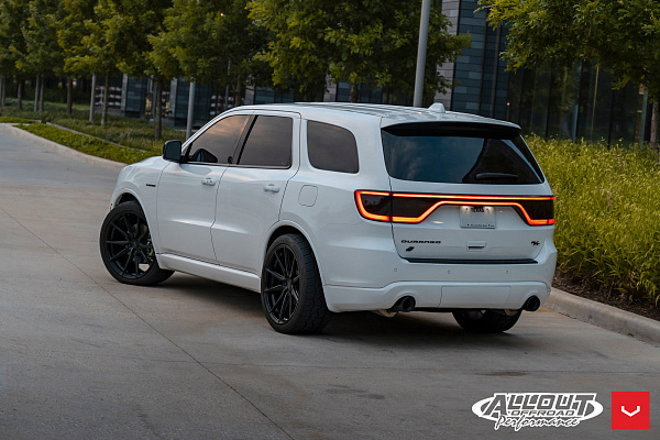 Фото дисков Vossen HF-3 Черный сатин на Dodge Durango III