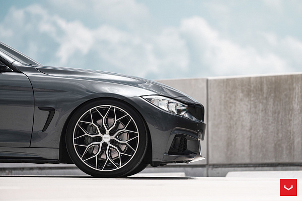 Фото дисков Vossen HF-2 Алмазная проточка на BMW 4/M4 (F32/F82)