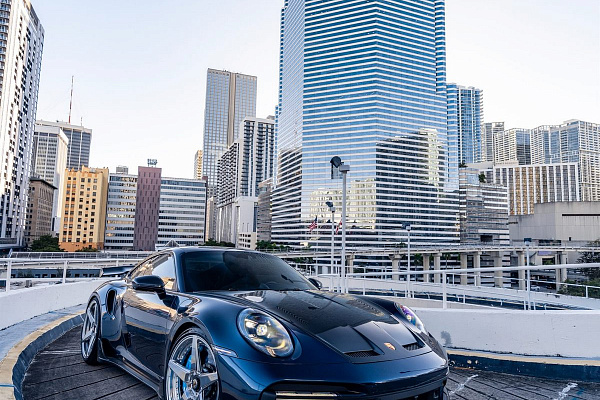 Фото дисков Anrky AN36-S Полированный лак на Porsche 911 VIII