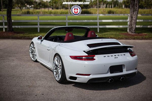 Фото дисков HRE P200 Глянцевый лак на Porsche 911 VII
