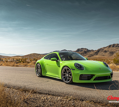 Фото дисков Vossen RS92 на Porsche 911 VIII