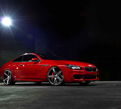 Фото дисков Vossen CV3 на BMW 6/M6 (F06/F13/F12)