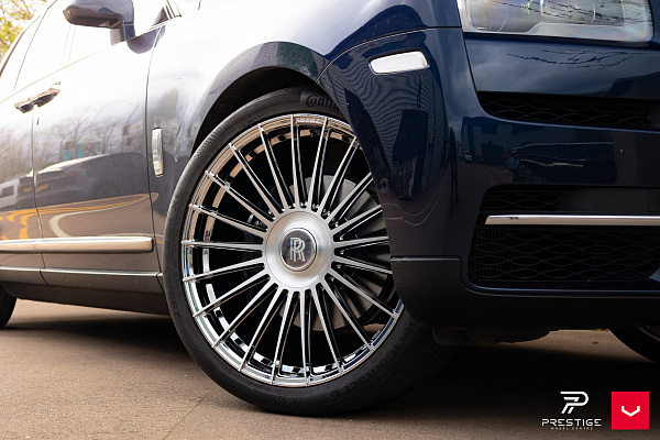Фото дисков Vossen HF-8 Глянцевый лак на Rolls-Royce Cullinan