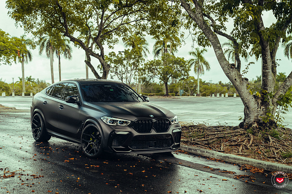 Фото дисков Vossen EVO-4 Черный глянец на BMW X6/X6 M (G06/F96)