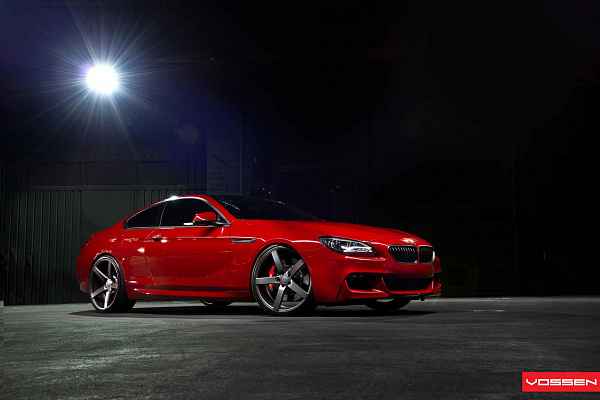 Фото дисков Vossen CV3 Сатиновый графит на BMW 6/M6 (F06/F13/F12)