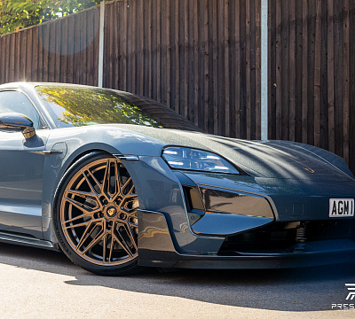 Фото дисков Vossen HF-7 на Porsche Taycan I