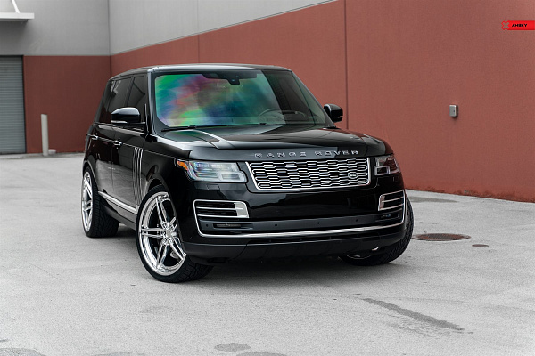 Фото дисков Anrky AN37 Полированный лак на Range Rover IV