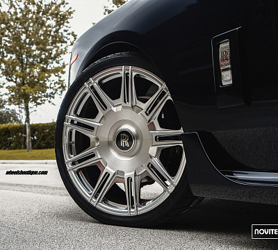 Фото дисков NOVITEC SP2 на Rolls-Royce Phantom
