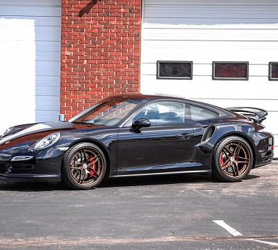 Фото дисков HRE S107 на Porsche 911 VII