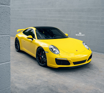Фото дисков HRE P101 на Porsche 911 VII