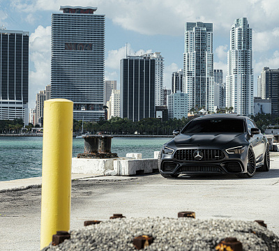 Фото дисков Vossen S17-13 на Mercedes-Benz AMG GT I