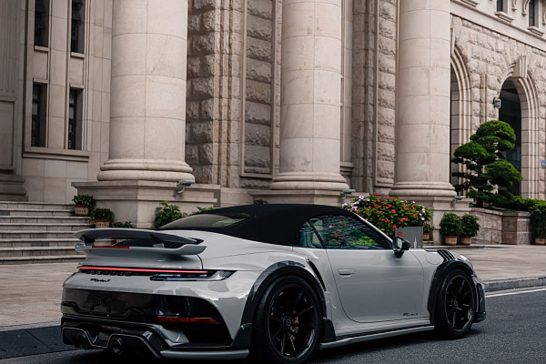 Фото дисков Brixton Forged R11-R Черный сатин на Porsche 911 VIII