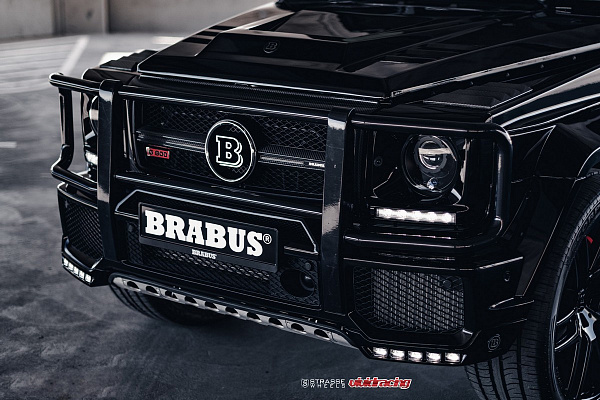 Фото дисков Strasse Wheels SM7T Deep Concave Monoblock Черный глянец на Mercedes-Benz G-Class II