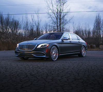Фото дисков Vossen S17-13 на Mercedes-Benz S-Class (W222, C217)
