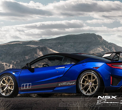 Фото дисков HRE S101 на Acura NSX II